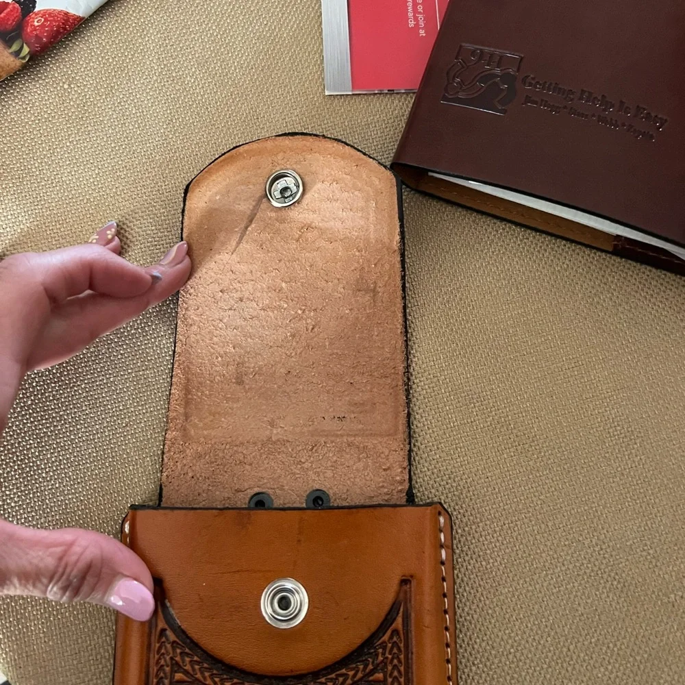 iPhone 13 Pro leather case